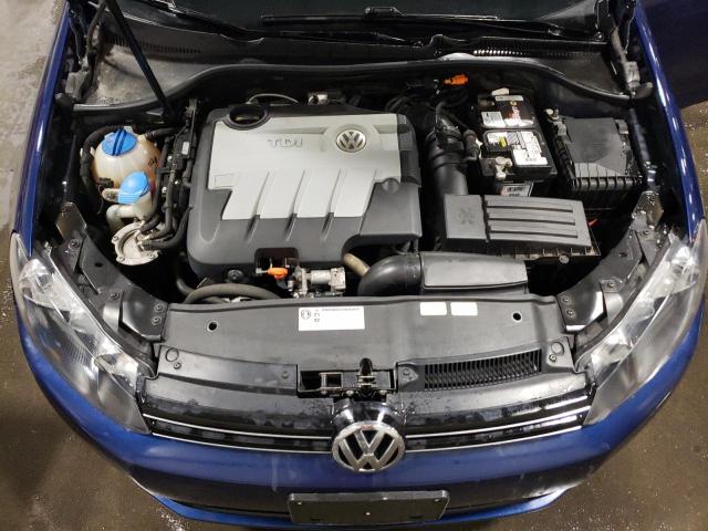 3VWPL7AJ6BM608009 - 2011 VOLKSWAGEN JETTA TDI BLUE photo 11