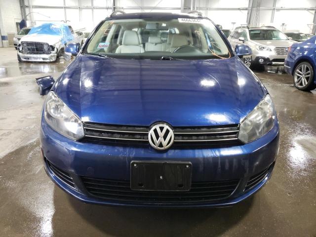 3VWPL7AJ6BM608009 - 2011 VOLKSWAGEN JETTA TDI BLUE photo 5