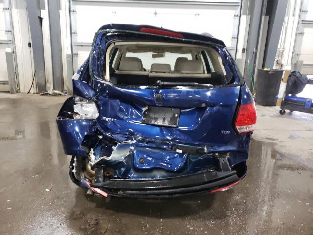 3VWPL7AJ6BM608009 - 2011 VOLKSWAGEN JETTA TDI BLUE photo 6