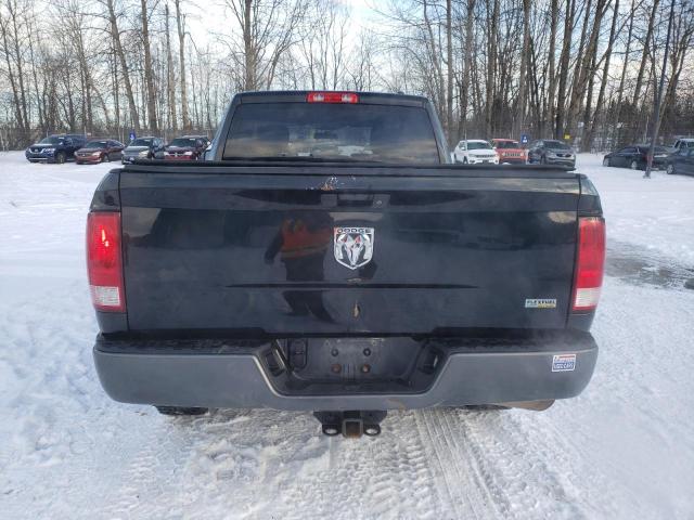 1D7RV1GP3AS244335 - 2010 DODGE RAM 1500 BLACK photo 6