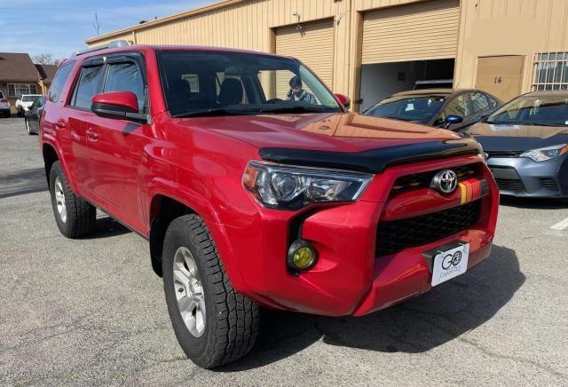 JTEBU5JR3G5381598 - 2016 TOYOTA 4RUNNER SR5/SR5 PREMIUM RED photo 1