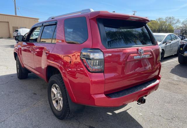 JTEBU5JR3G5381598 - 2016 TOYOTA 4RUNNER SR5/SR5 PREMIUM 红色 照片 3