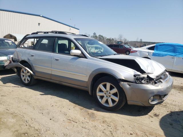 4S4BP62C867323920 - 2006 SUBARU LEGACY OUTBACK 2.5I LIMITED SILVER photo 4