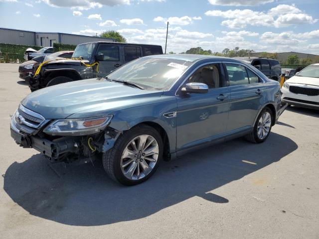 1FAHP2FW0AG115878 - 2010 FORD TAURUS LIMITED BLUE photo 1