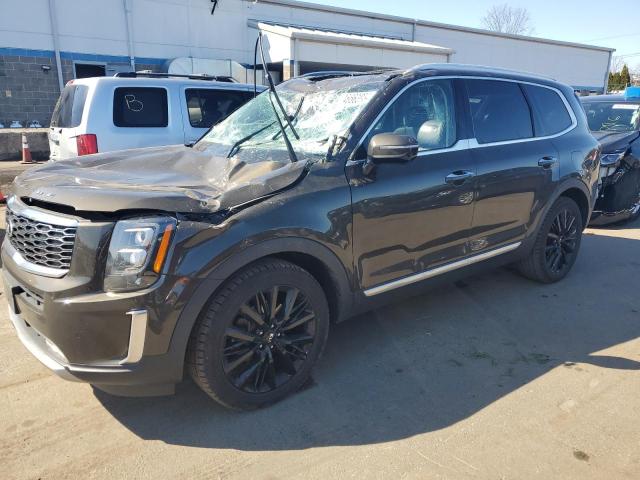 5XYP5DHCXLG002827 - 2020 KIA TELLURIDE SX GREEN photo 1