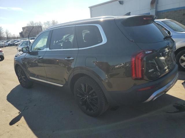 5XYP5DHCXLG002827 - 2020 KIA TELLURIDE SX GREEN photo 2