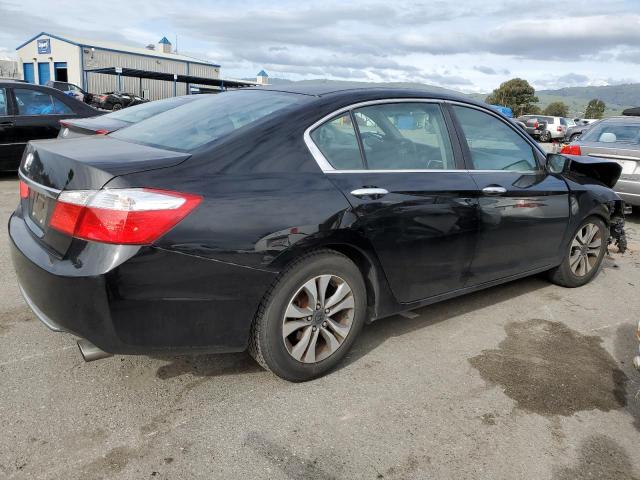 1HGCR2F38EA258222 - 2014 HONDA ACCORD LX BLACK photo 3