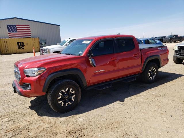 5TFCZ5AN4HX100891 - 2017 TOYOTA TACOMA DOUBLE CAB RED photo 1