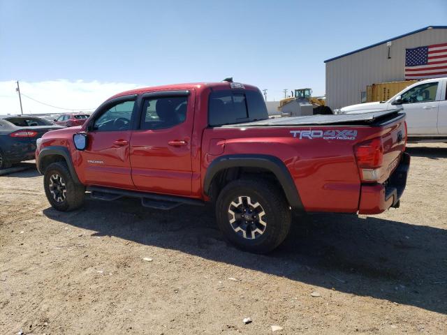 5TFCZ5AN4HX100891 - 2017 TOYOTA TACOMA DOUBLE CAB RED photo 2