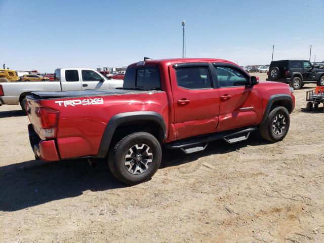 5TFCZ5AN4HX100891 - 2017 TOYOTA TACOMA DOUBLE CAB RED photo 3