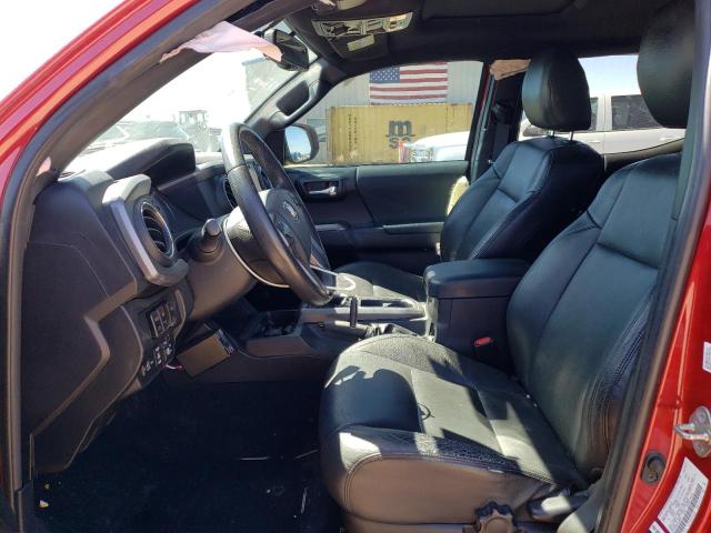 5TFCZ5AN4HX100891 - 2017 TOYOTA TACOMA DOUBLE CAB RED photo 7