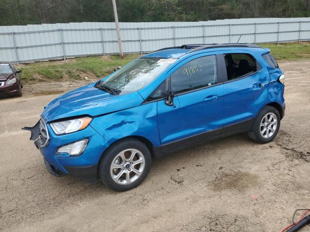 MAJ3P1TE3JC236329 - 2018 FORD ECOSPORT SE BLUE photo 1