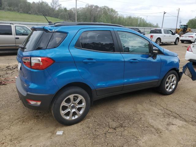 MAJ3P1TE3JC236329 - 2018 FORD ECOSPORT SE BLUE photo 3