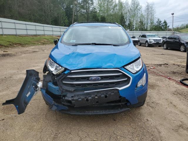 MAJ3P1TE3JC236329 - 2018 FORD ECOSPORT SE BLUE photo 5