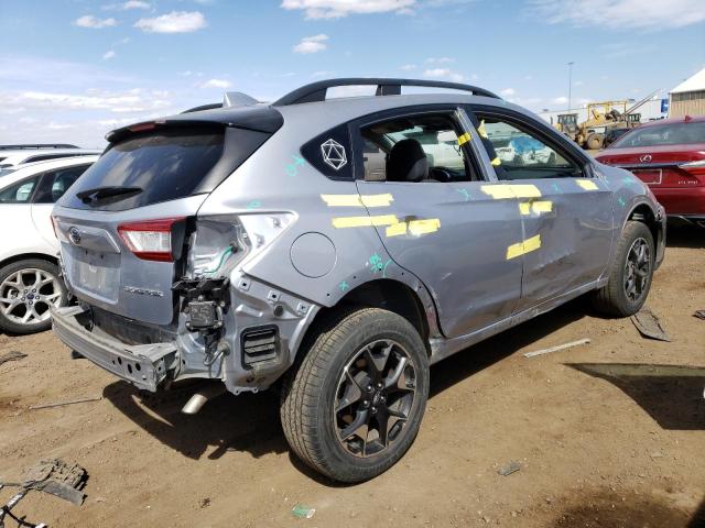 JF2GTAEC8KH328593 - 2019 SUBARU CROSSTREK PREMIUM SILVER photo 3