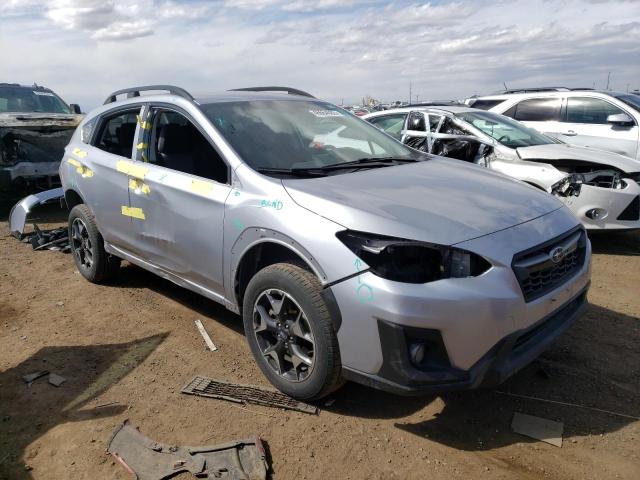 JF2GTAEC8KH328593 - 2019 SUBARU CROSSTREK PREMIUM SILVER photo 4