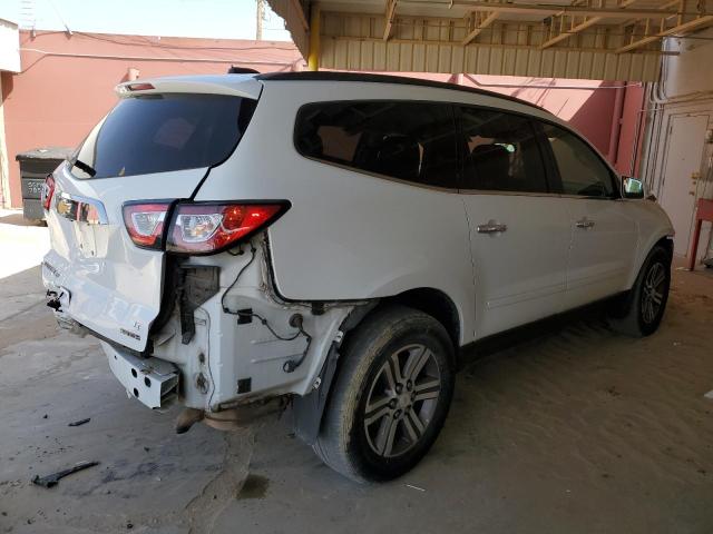 1GNKVGKDXHJ134272 - 2017 CHEVROLET TRAVERSE LT WHITE photo 3