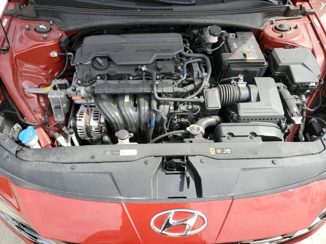 KMHLP4AG8MU101650 - 2021 HYUNDAI ELANTRA LIMITED RED photo 11