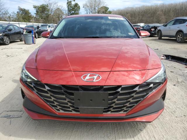 KMHLP4AG8MU101650 - 2021 HYUNDAI ELANTRA LIMITED RED photo 5