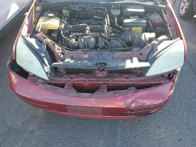 1FAFP34N75W153837 - 2005 FORD FOCUS ZX4 RED photo 11