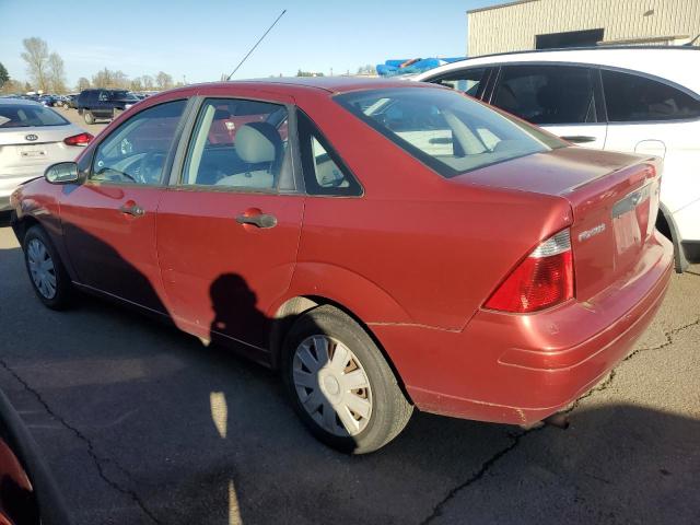 1FAFP34N75W153837 - 2005 FORD FOCUS ZX4 RED photo 2