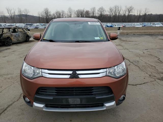 JA4AZ3A38FZ009323 - 2015 MITSUBISHI OUTLANDER SE ORANGE photo 5