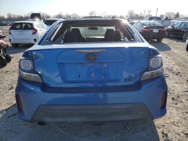 JTKJF5C70F3094342 - 2015 TOYOTA SCION TC BLUE photo 6