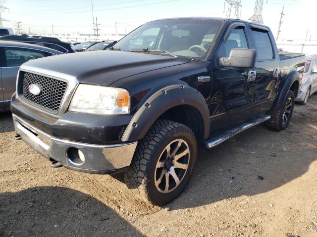 1FTPW14506FA05231 - 2006 FORD F150 SUPERCREW BLACK photo 1