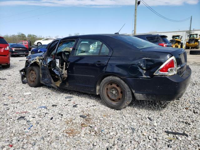 3FAHP06Z48R128845 - 2008 FORD FUSION S BLUE photo 2