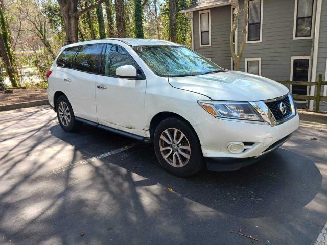 5N1AR2MNXFC626685 - 2015 NISSAN PATHFINDER S WHITE photo 1