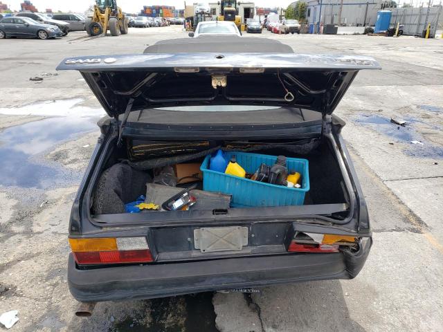 YS3AL75L7L7010391 - 1990 SAAB 900 BLACK photo 6