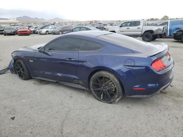 1FA6P8CF7J5185047 - 2018 FORD MUSTANG GT BLUE photo 2