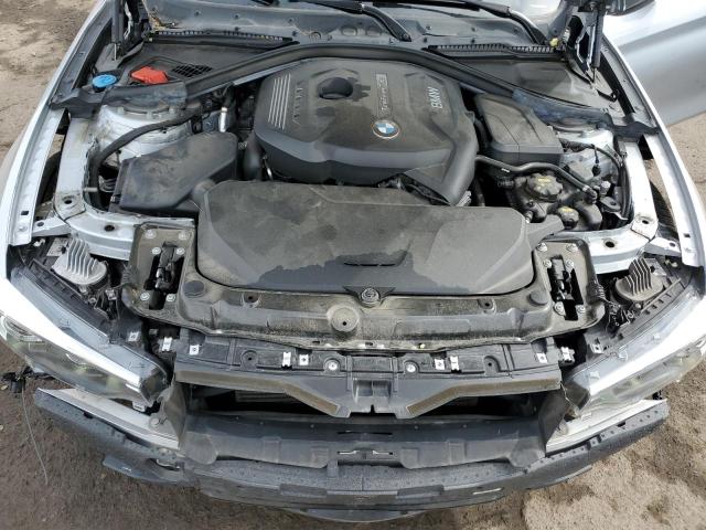 WBA4J3C52KBL10372 - 2019 BMW 430XI GRAN COUPE SILVER photo 11