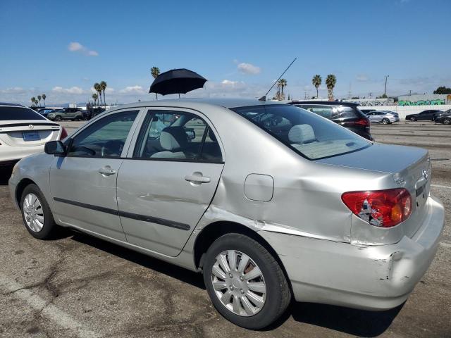 1NXBR32E83Z089236 - 2003 TOYOTA COROLLA CE SILVER photo 2