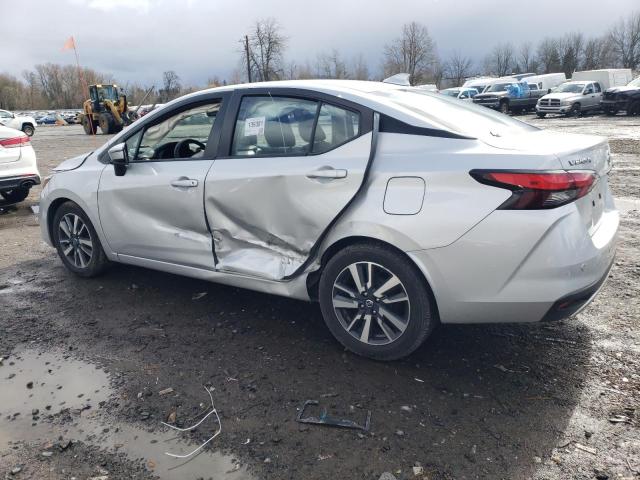 3N1CN8EV2ML882754 - 2021 NISSAN VERSA SV SILVER photo 2