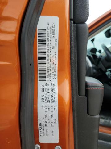 1C4PJMBS1FW704523 - 2015 JEEP CHEROKEE TRAILHAWK ORANGE photo 13