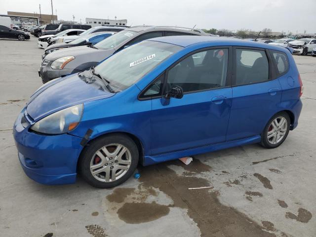JHMGD38617S056006 - 2007 HONDA FIT S 蓝色 照片 1