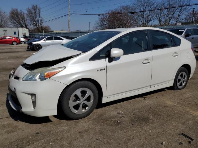 JTDKN3DU6C5498642 - 2012 TOYOTA PRIUS WHITE photo 1