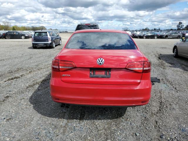3VW2K7AJ5FM252431 - 2015 VOLKSWAGEN JETTA BASE 红色 照片 6