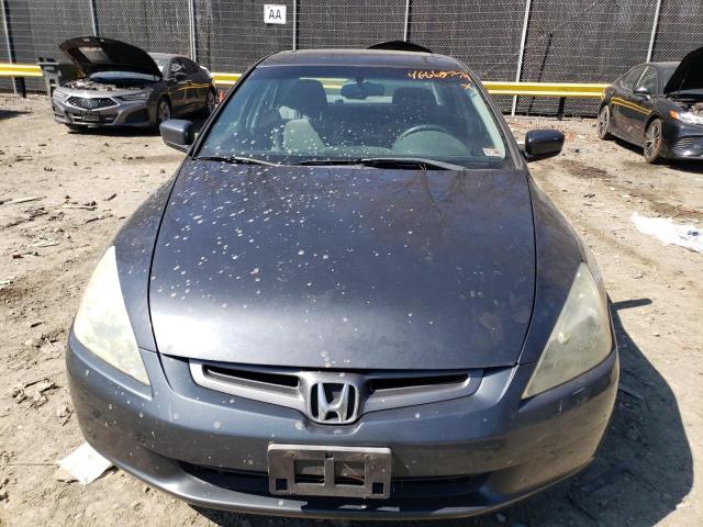 1HGCM55405A154902 - 2005 HONDA ACCORD LX GRAY photo 5