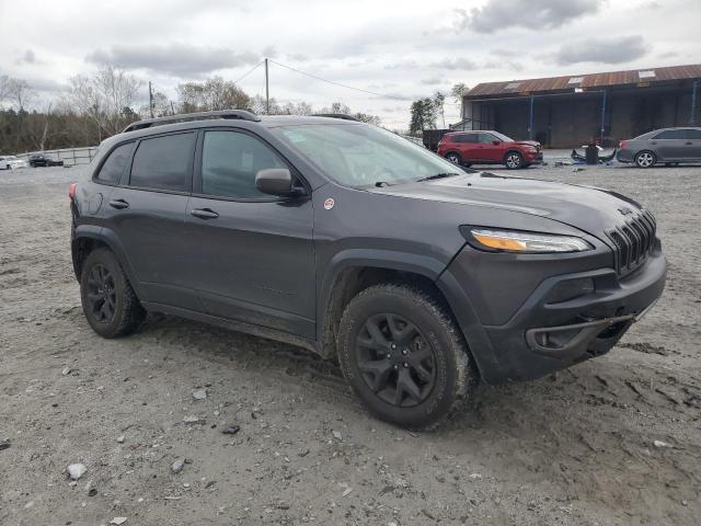 1C4PJMBS6GW120698 - 2016 JEEP CHEROKEE TRAILHAWK GRAY photo 4