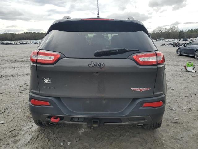 1C4PJMBS6GW120698 - 2016 JEEP CHEROKEE TRAILHAWK GRAY photo 6