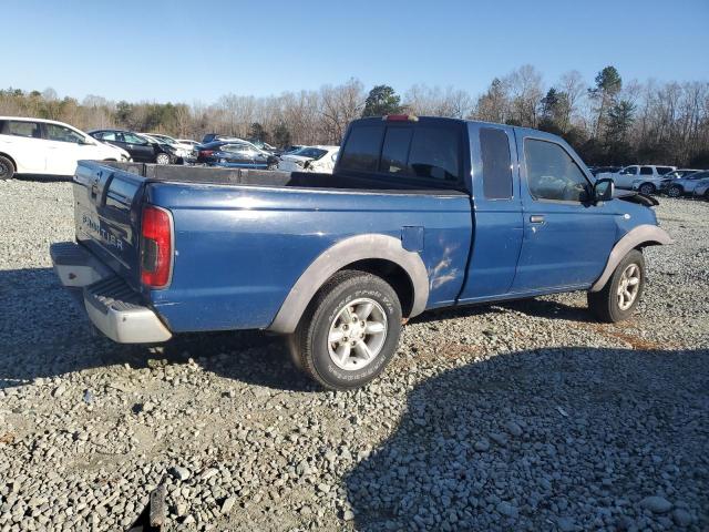 1N6DD26S32C301340 - 2002 NISSAN FRONTIER KING CAB XE BLUE photo 3