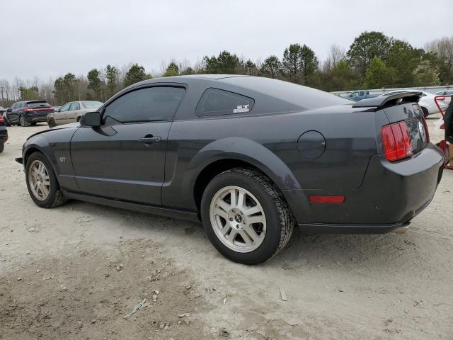 1ZVHT82H475269267 - 2007 FORD MUSTANG GT GRAY photo 2