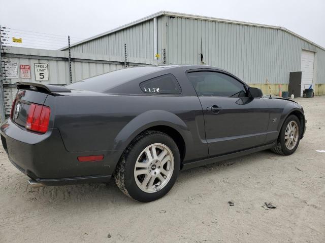 1ZVHT82H475269267 - 2007 FORD MUSTANG GT GRAY photo 3