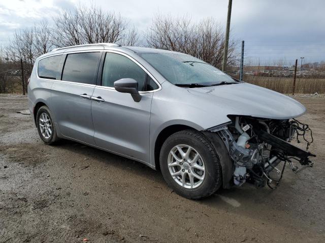 2C4RC1BG4MR595686 - 2021 CHRYSLER PACIFICA TOURING L SILVER photo 4