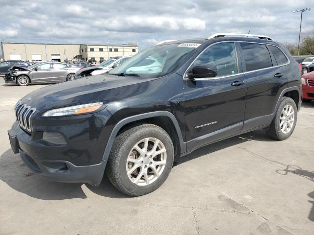 1C4PJMCS9FW756030 - 2015 JEEP CHEROKEE LATITUDE BLACK photo 1