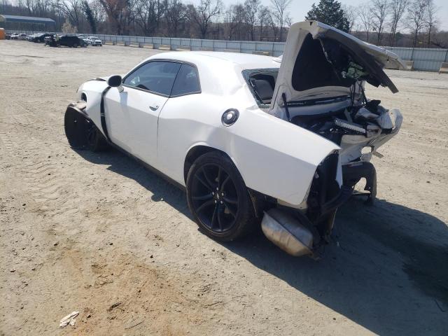 2C3CDZAG7JH131428 - 2018 DODGE CHALLENGER SXT WHITE photo 2