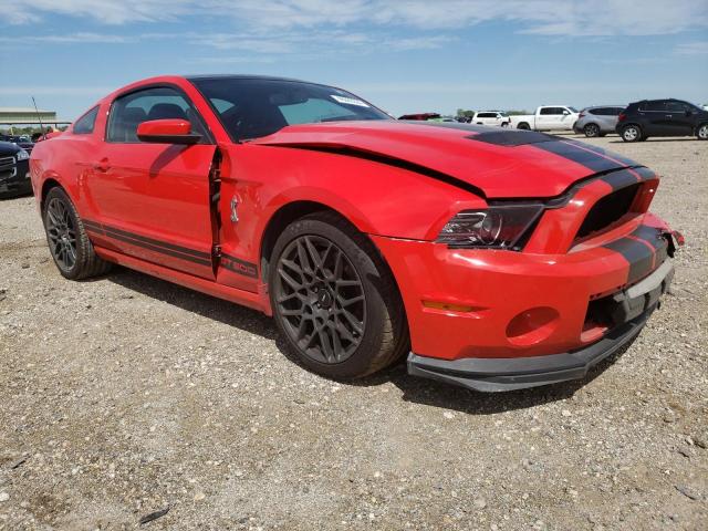 1ZVBP8JZ8E5259858 - 2014 FORD MUSTANG SHELBY GT500 RED photo 4