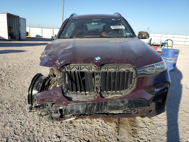 5UXCW2C02N9J55864 - 2022 BMW X7 XDRIVE40I PURPLE photo 5